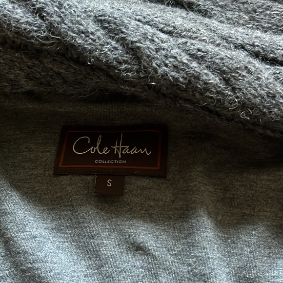 Cole Haan Baby Alpaca Grey Sweater.Preowned - Picture 9 of 11